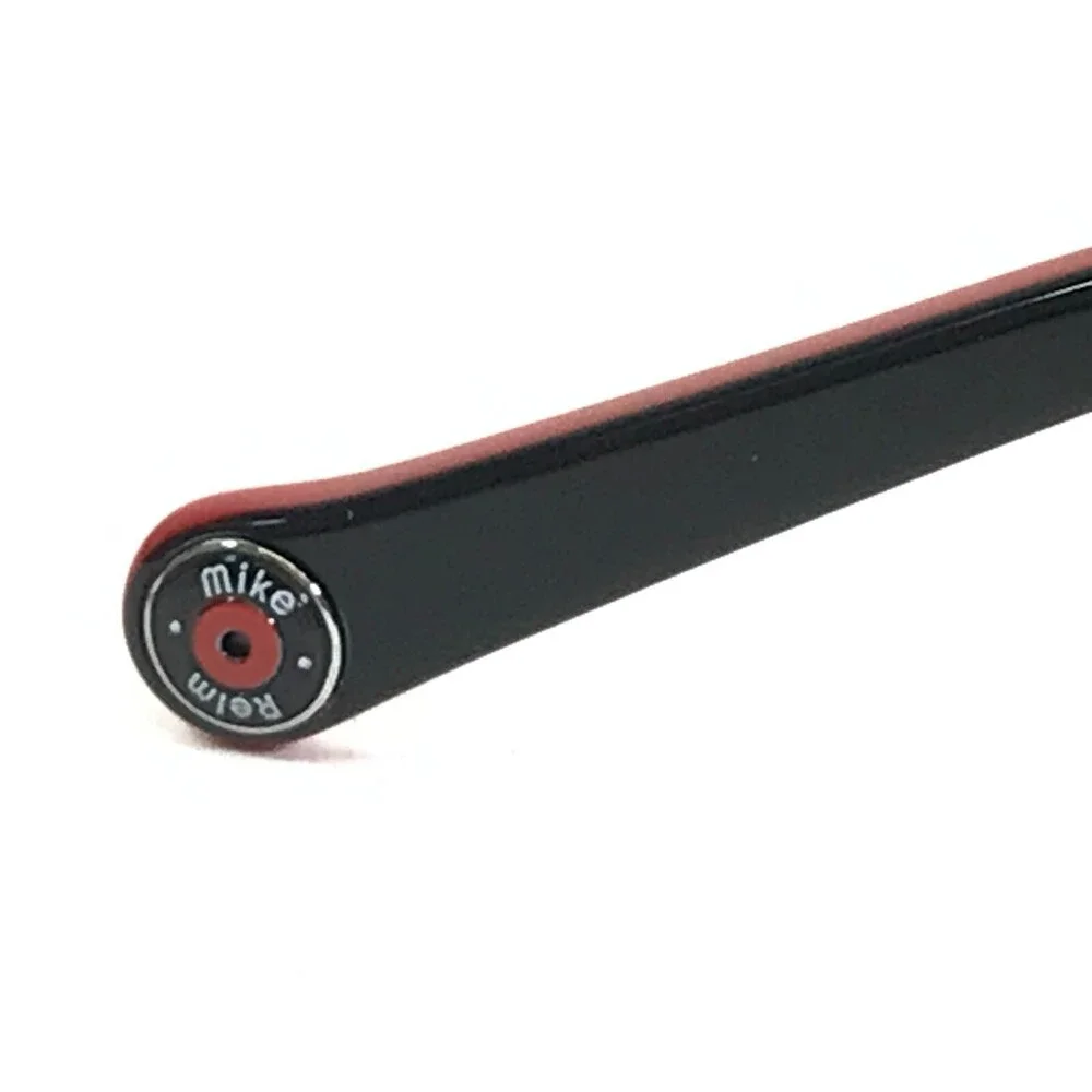 Arnette Eyeglasses Frames BITRATE 7084 1162 Black Red Square Mike Relm 53-15-140